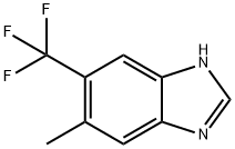 Benzimidazole,5-methyl-6-(trifluoromethyl)-(8CI) Structure
