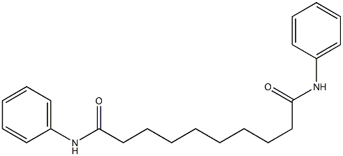 N,N''-DIPHENYLDECANEDIAMIDE) Structure