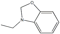 Benzoxazoline,3-ethyl-(5CI) Structure
