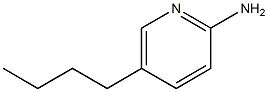 2-Pyridinamine,5-butyl-(9CI) Structure