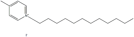 Pyridinium,1-dodecyl-4-methyl-, iodide (1:1) Structure