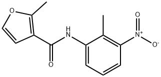 3-Furancarboxamide,2-methyl-N-(2-methyl-3-nitrophenyl)-(9CI) Structure
