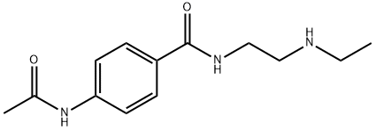 desethyl-N-acetylprocainamide Structure