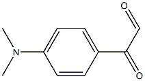 Benzeneacetaldehyde, 4-(dimethylamino)-α-oxo- Structure