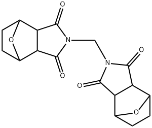 N,N'-Methylenebis[7-oxabicyclo[2.2.1]heptane-2,3-dicarbimide] Structure