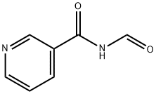 3-Pyridinecarboxamide,N-formyl-(9CI) Structure