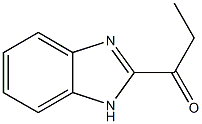 1-Propanone,1-(1H-benzimidazol-2-yl)-(9CI) Structure