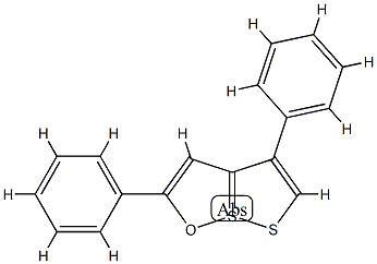 2,4-Diphenyl[1,2]dithiolo[1,5-b][1,2]oxathiole-7-SIV Structure