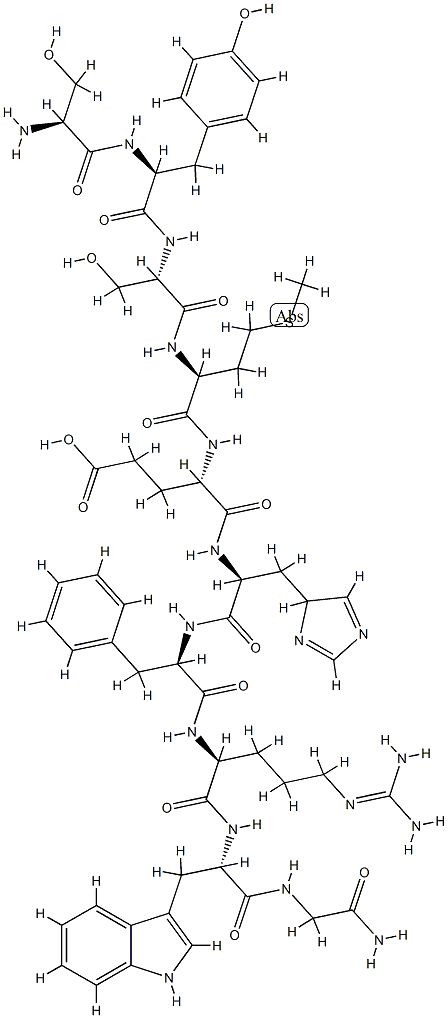 ACTH amide (1-10), Phe(7)- Structure