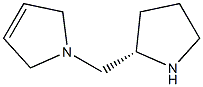 1H-Pyrrole,2,5-dihydro-1-[(2S)-2-pyrrolidinylmethyl]-(9CI) Structure