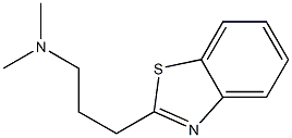 2-Benzothiazolepropanamine,N,N-dimethyl-(9CI) Structure