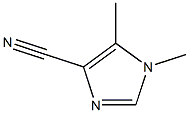 1H-Imidazole-4-carbonitrile,1,5-dimethyl-(9CI) Structure