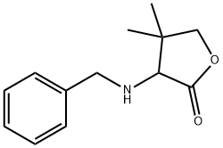 2(3H)-Furanone,dihydro-4,4-dimethyl-3-[(phenylmethyl)amino]-(9CI) Structure