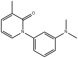 2(1H)-Pyridinone,1-[3-(dimethylamino)phenyl]-3-methyl-(9CI) Structure