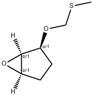 6-Oxabicyclo[3.1.0]hexane,2-[(methylthio)methoxy]-,(1-alpha-,2-bta-,5-alpha-)-(9CI) Structure