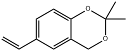 4H-1,3-Benzodioxin,6-ethenyl-2,2-dimethyl-(9CI) Structure
