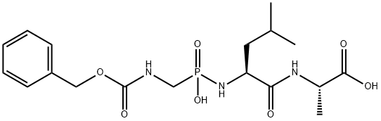 carbobenzoxy-glycyl(p)-leucyl-alanine Structure