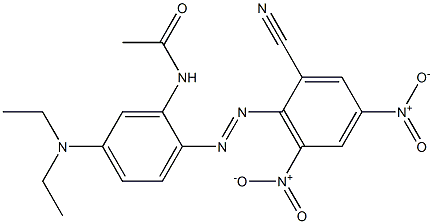 Disperse Blue 165:1 Structure