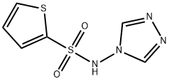 N-4H-1,2,4-Triazol-4-yl-2-thiophenesulfonamide Structure