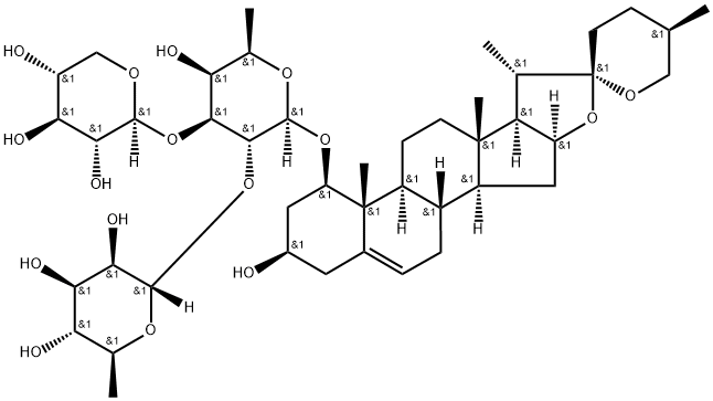 Ophiopogonin D Structure