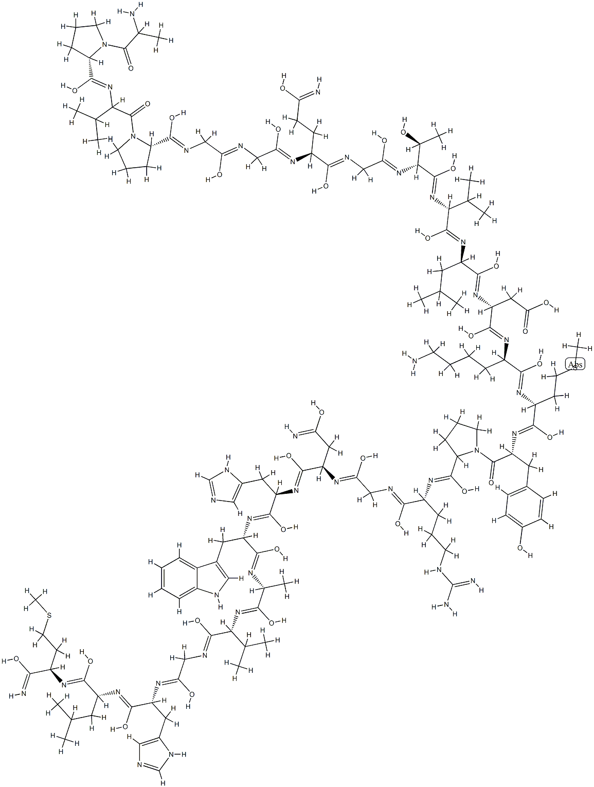 L-Ala-L-Pro-L-Val-L-Pro-Gly-Gly-L-Gln-Gly-L-Thr-L-Val-L-Leu-L-Asp-L-Lys-L-Met-L-Tyr-L-Pro-L-Arg-Gly-L-Asn-L-His-L-Trp-L-Ala-L-Val-Gly-L-His-L-Leu-L-Met-NH2 Structure