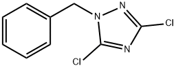 1-benzyl-3,5-dichloro-1H-1,2,4-triazole(SALTDATA: FREE) Structure