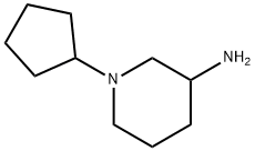 1-cyclopentylpiperidin-3-amine(SALTDATA: FREE) Structure