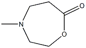 1,4-Oxazepin-7(2H)-one,tetrahydro-4-methyl-(9CI) Structure