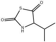 2,5-Thiazolidinedione,4-(1-methylethyl)-(9CI) Structure
