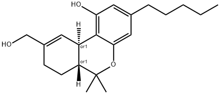 11-Hydroxytetrahydrocannabinol Structure