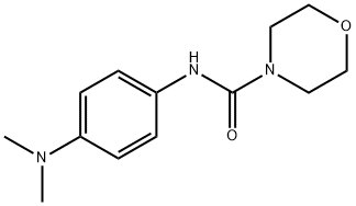 4-Morpholinecarboxamide,N-[4-(dimethylamino)phenyl]-(9CI) Structure