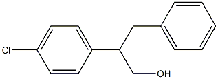 β-(4-Chlorophenyl)benzene-1-propanol Structure