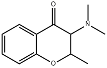 4-Chromanone,3-(dimethylamino)-2-methyl-(8CI) Structure