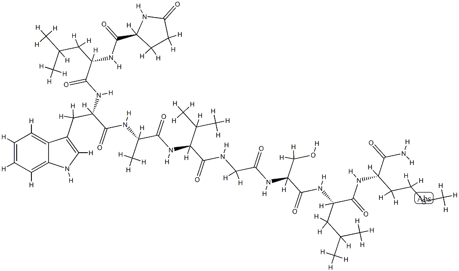 phyllolitorin, Leu-8- Structure