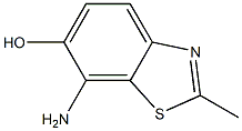 6-Benzothiazolol,7-amino-2-methyl-(7CI) Structure