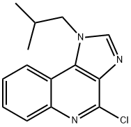 4-Chloro-1-(2-methylpropyl)-1H-imidazole[4,5-c]quinoline Structure