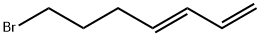 1,3-Heptadiene, 7-bromo-, (E)- Structure
