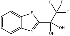1-(1,3-benzothiazol-2-yl)-2,2,2-trifluoroethane-1,1-diol Structure