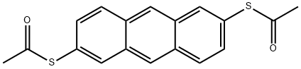 S,S'-anthracene-2,6-diyl diethanethioate Structure