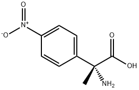 (R)-2-amino-2-(4-nitrophenyl)propanoic acid Structure