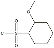 2-methoxycyclohexane-1-sulfonyl chloride Structure