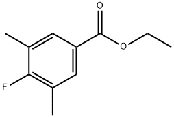 Ethyl 3,5-dimethyl-4-fluorobenzoate Structure