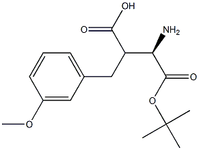 Boc-(R)-3-amino-2-(3-methoxybenzyl)propanoicacid Structure