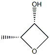 (2R,3R)-2-methyloxetan-3-ol Structure