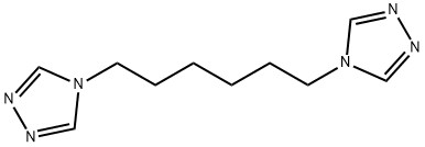 4H-1,2,4-Triazole, 4,4'-(1,6-hexanediyl)bis- Structure