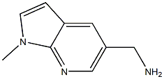 {1-methyl-1H-pyrrolo[2,3-b]pyridin-5-yl}methanamine Structure