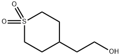 4-(2-hydroxyethyl)tetrahydro-2H-thiopyran 1,1-dioxide Structure