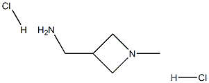N-Methyl-3-azetidinemethanamine dihydrochloride Structure