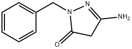 5-amino-2-benzyl-2,4-dihydro-3H-pyrazol-3-one Structure