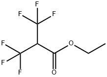 ethyl 3,3,3-trifluoro-2-(trifluoromethyl)propanoate Structure